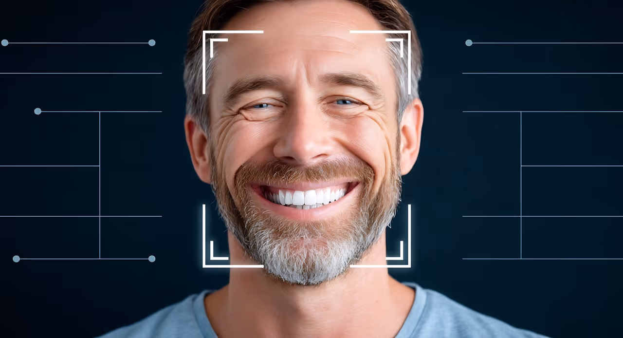 Dr. Winters making fine adjustments to a completed smile makeover result